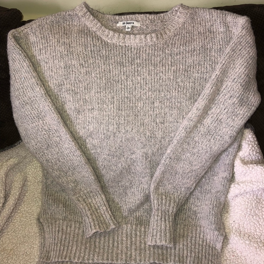 Gray sweater BB Dakota L